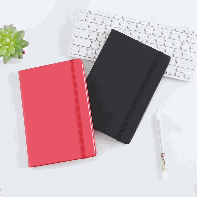 Premium Leather Notebook logo print customised event corporate gift