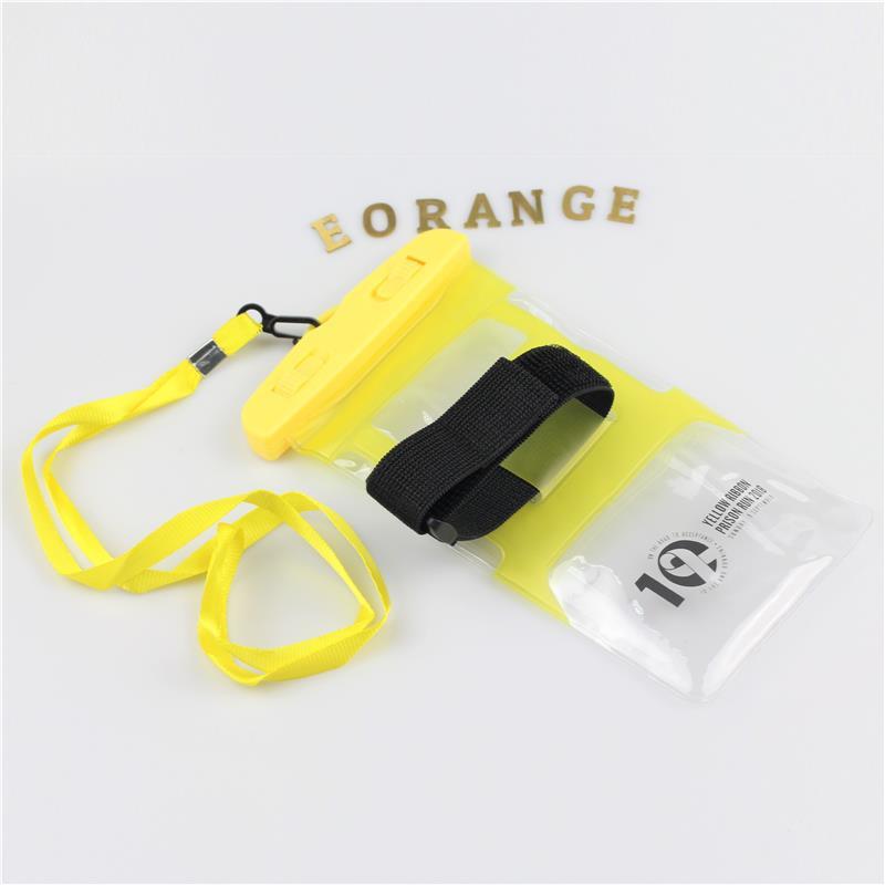 Customized logo print Sports Waterproof Armband Pouch Running race, company event, career fair, trade show, exhibition and conference goodies bag