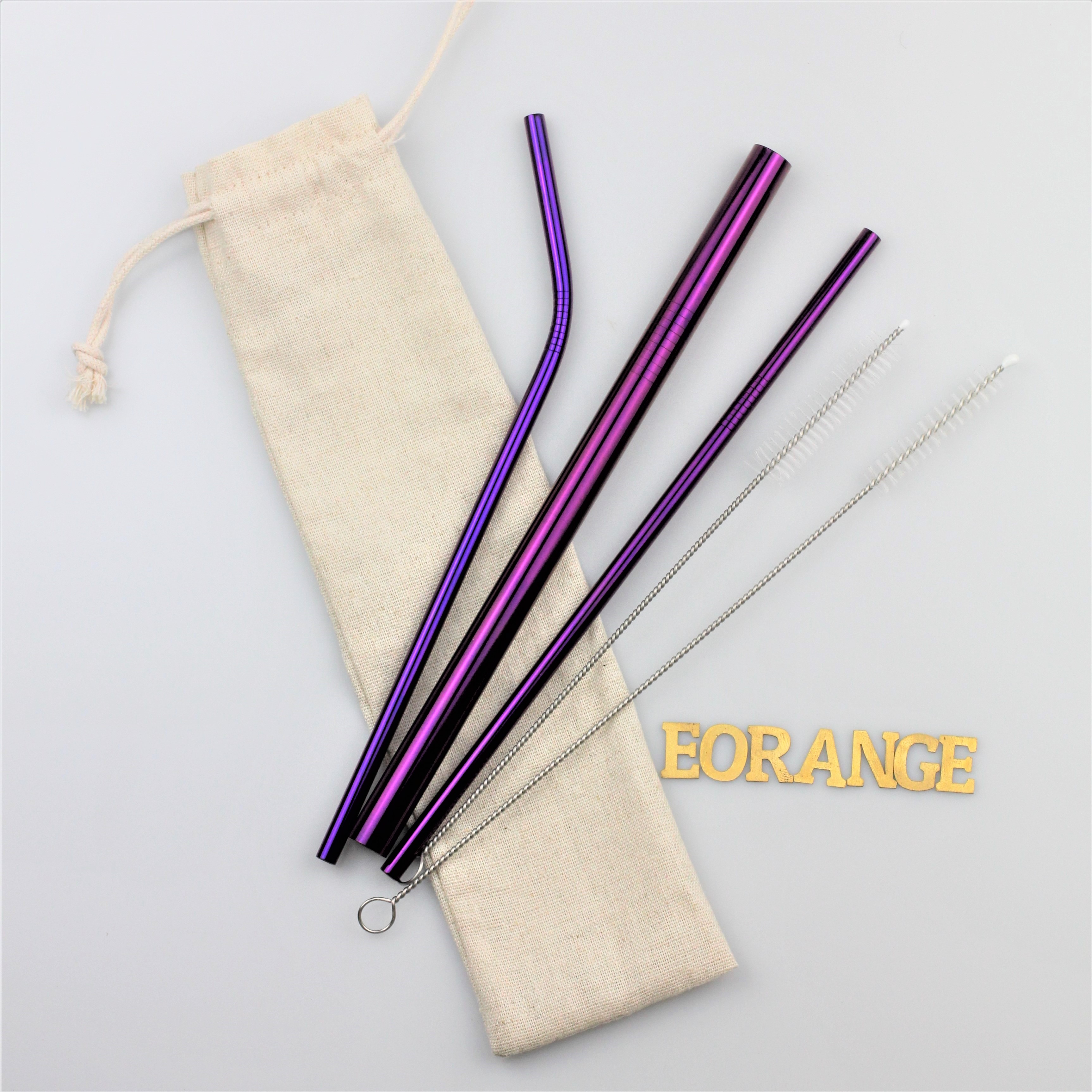Get Customized company logo print Stainless Steel Straws metal in singapore Starts from 100pcs for wedding, company event, career fair, trade show, exhibition and conference.