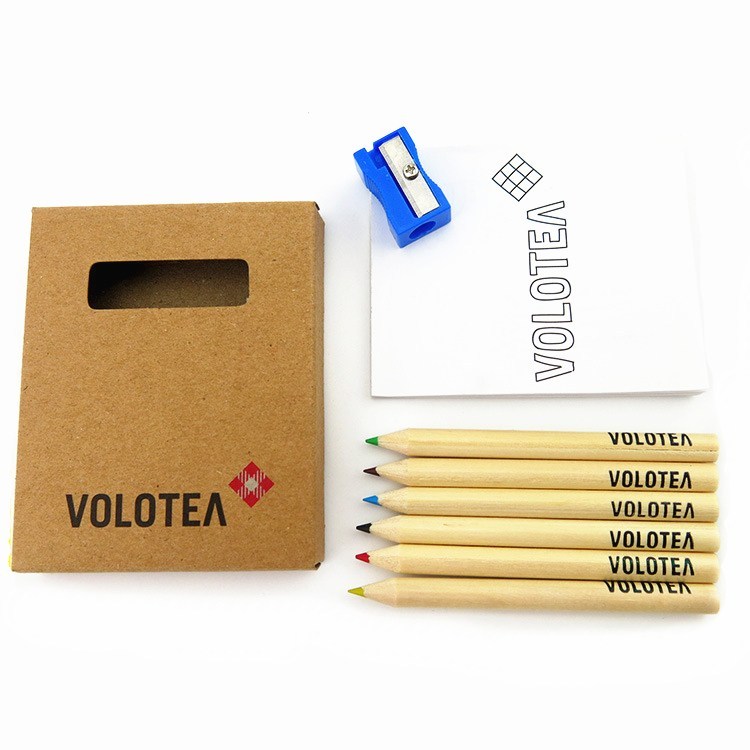 Coloring Pencils Set customised print logo singapore corporate gift door gift giveaway