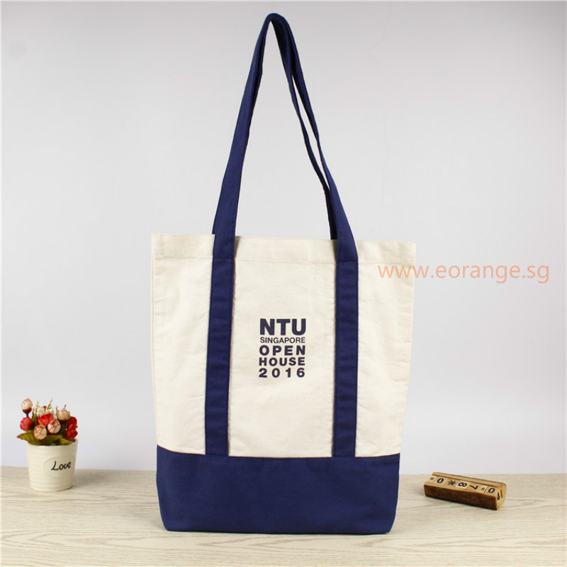 Classic Canvas Tote Bag customised logo print singapore corporate gift event