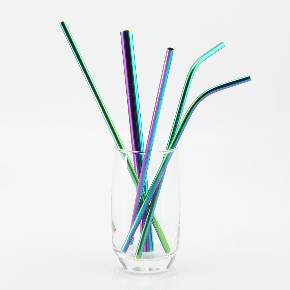 Get Customized company logo print Stainless Steel Straws metal in singapore Starts from 100pcs for wedding, company event, career fair, trade show, exhibition and conference.