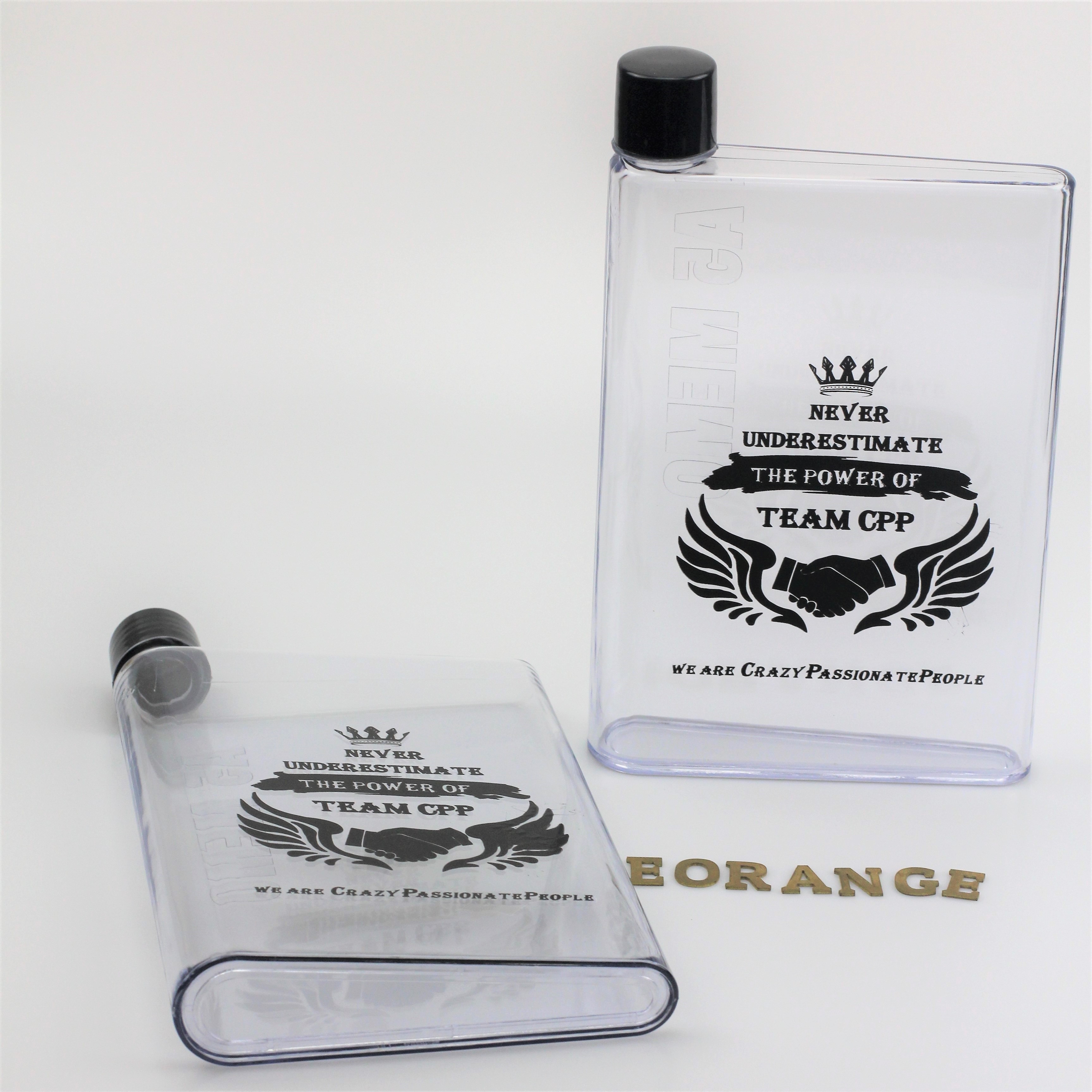 Memo Notebook Water Bottle for event summer giveaway customised logo print singapore