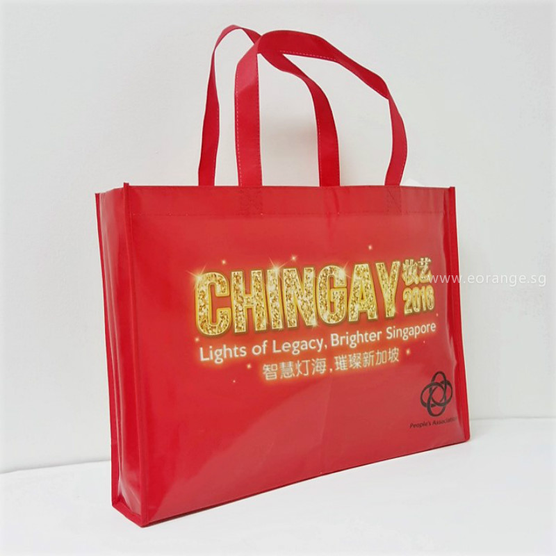 customised printing Non-Woven Bag with Lamination for event shows
