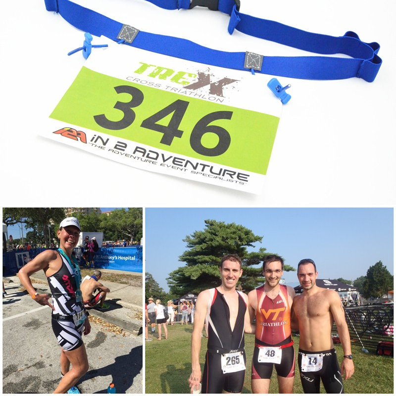 Race Number Bib Gel Belt 