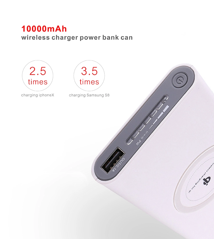 Qi Wireless Powerbank 10000Mah