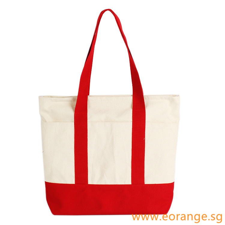 Coloured Canvas Tote Bag