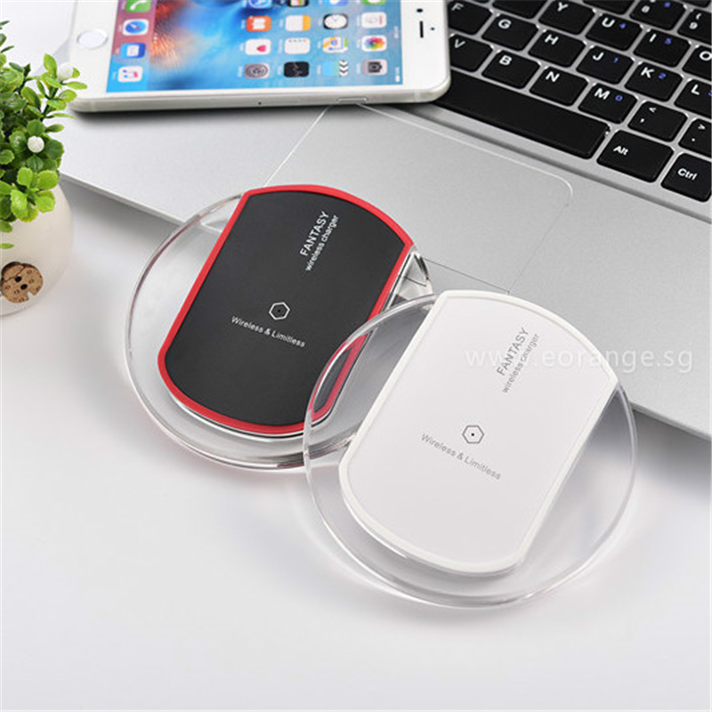 Clear Wireless QI Charging Pad