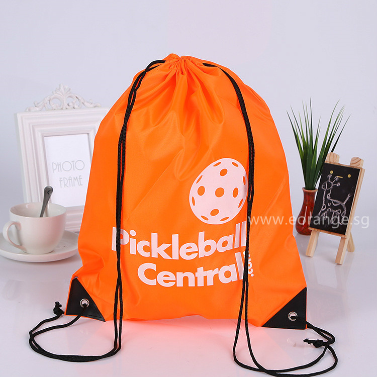 Custom Print Drawstring Bags EORANGE Corporate Gift Singapore