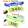 Race Number Bib Gel Belt 