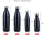 Insulated Stainless Steel Cola Shaped Sports Water Bottles