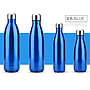 Insulated Stainless Steel Cola Shaped Sports Water Bottles