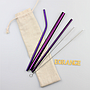 Reusable Stainless Steel Metal Straw Set