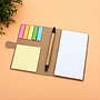 Eco-Friendly Desk Essentials Notebooks with Sticky Memo-pad and Pen